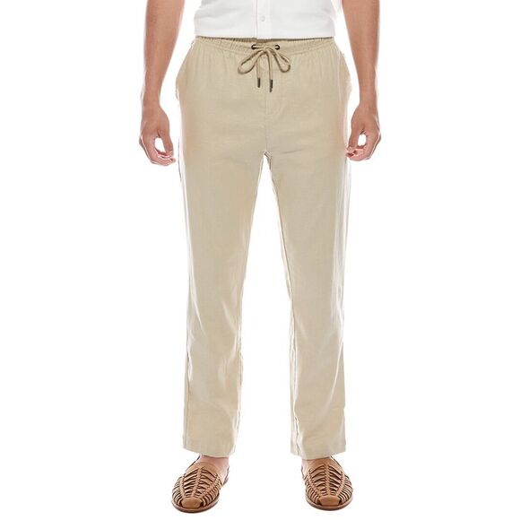 Onia MensLinen Pant Tan
